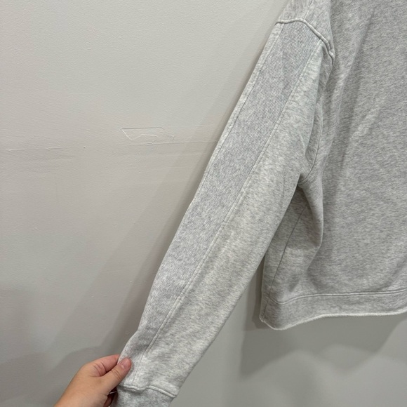 Under Armour Gufoon Women’s Half Zip Long Sleeve Sweatshirt Large Grey - Picture 8 of 9